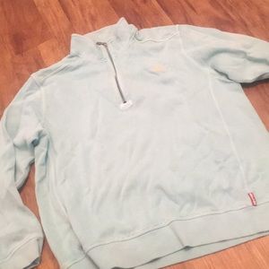 Tommy Bahama pull over sweater baby blue